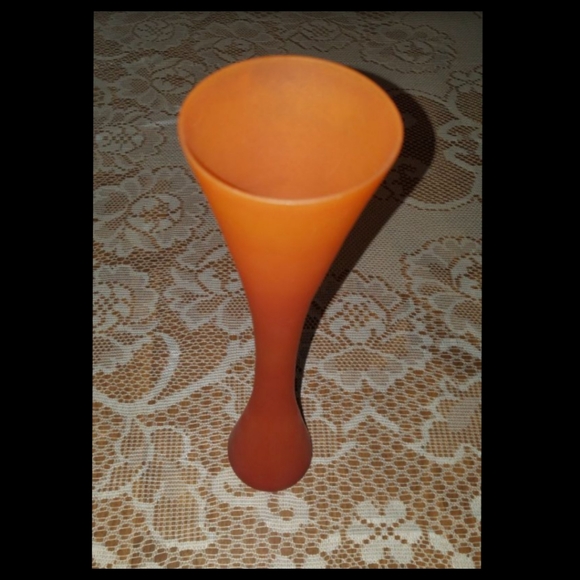 Vintage "Murano Sunset 64" satin glass vase - Picture 2 of 8
